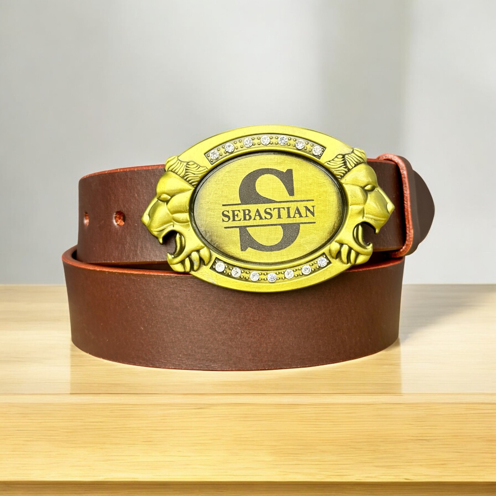 Engraved Belt Buckle Custom Personalized Monogramed Western Buckle For 1.5&Prime; Belt