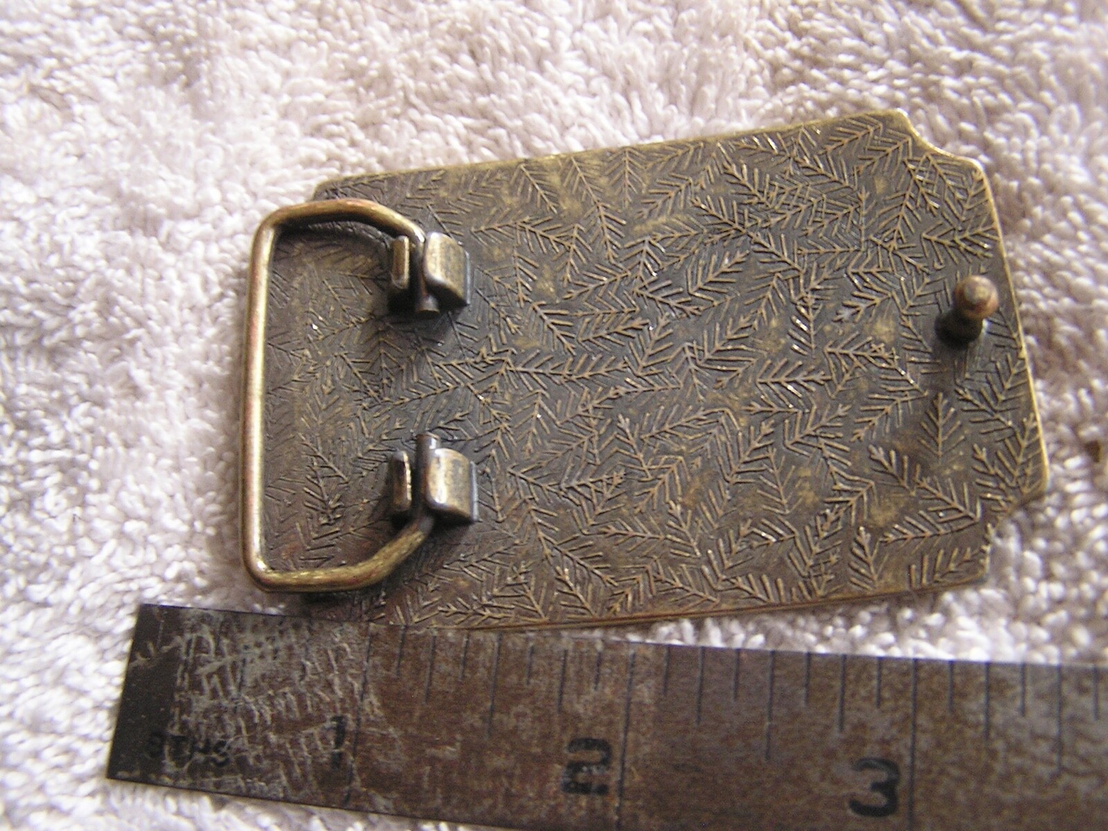 Vintage Bull Head Belt Buckle