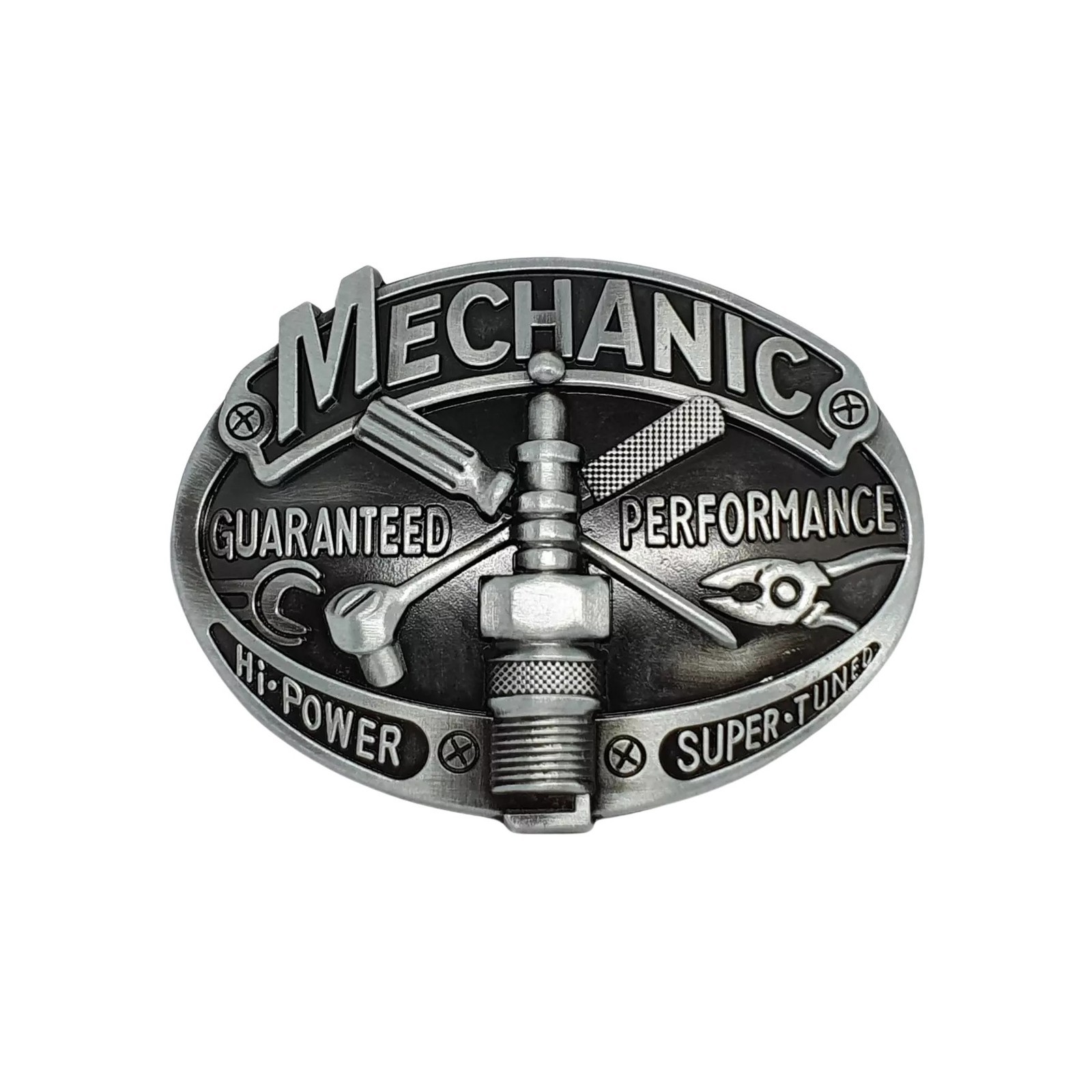 Mechanic Belt Buckle Biker Car Mechanic Wrench Spanner Grease Monkey Buckle Only