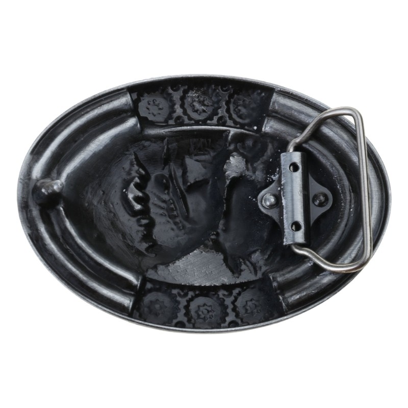 Western Horse Pattern Belt Buckles Detachable Creative Unisex Buckles Belt