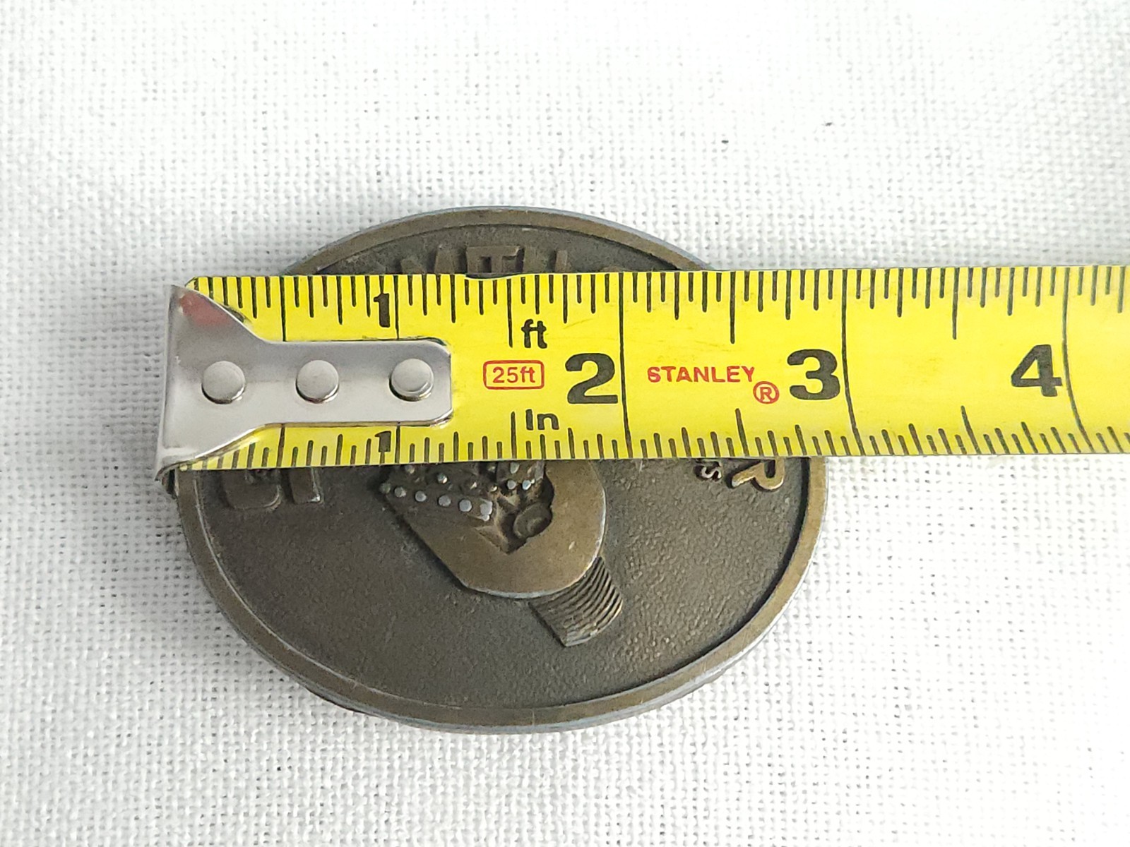 Vintage Belt Buckle Smith Gruner Sii Mining Equipment Company 1980s Brass