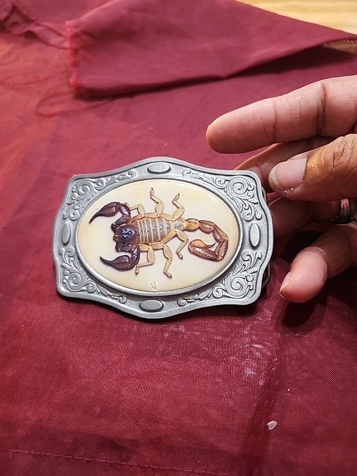 Belt Buckle With Scorpion 2004