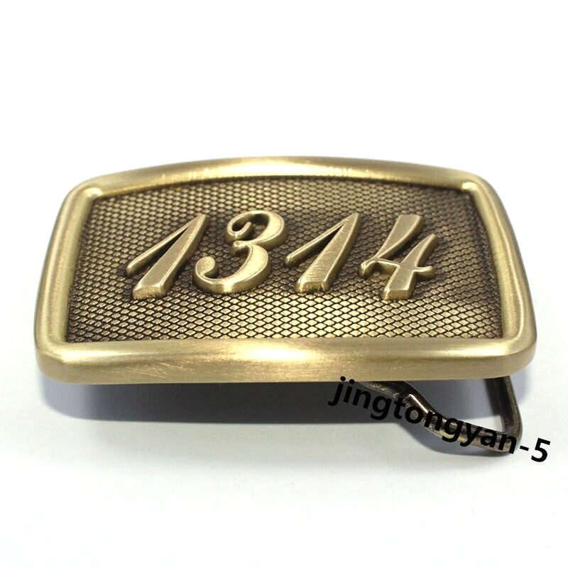 Solid Brass Belt Buckle Men&rsquo;s Pin Belt Buckles Fits For 1.5 inches Belt