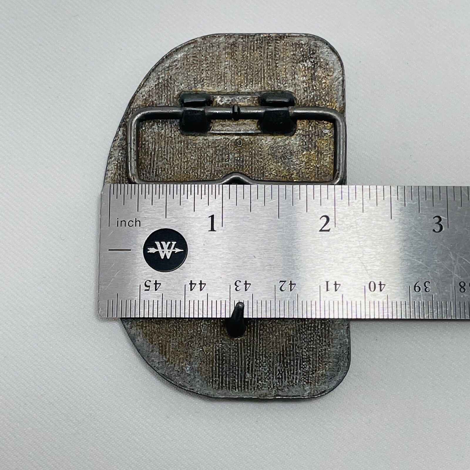 Vintage Raleigh Lights Belt Buckle Men Truck Semi Vehicle Transportation Silver