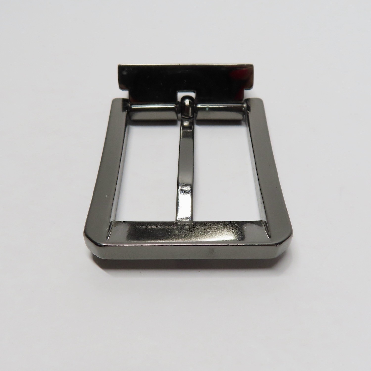 Mens Replacement Belt Buckle Gunmetal Single Prong Fits 1.5 Inch Belt