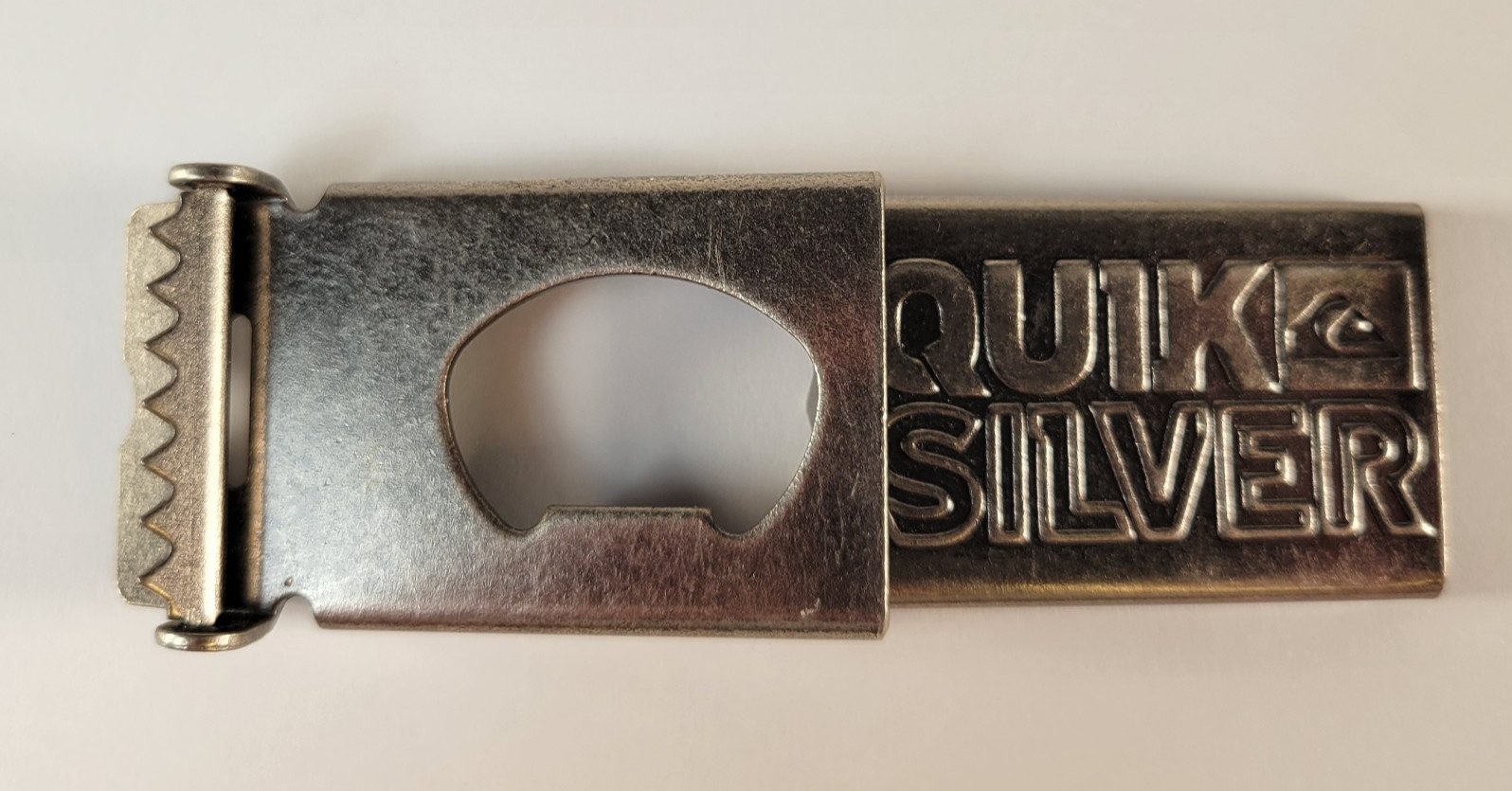Quicksilver Belt Buckle skate streetwear-Bottle opener on back