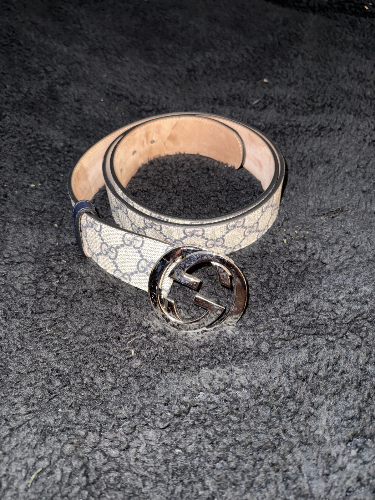 GUCCI Interlocking Buckle Belt
