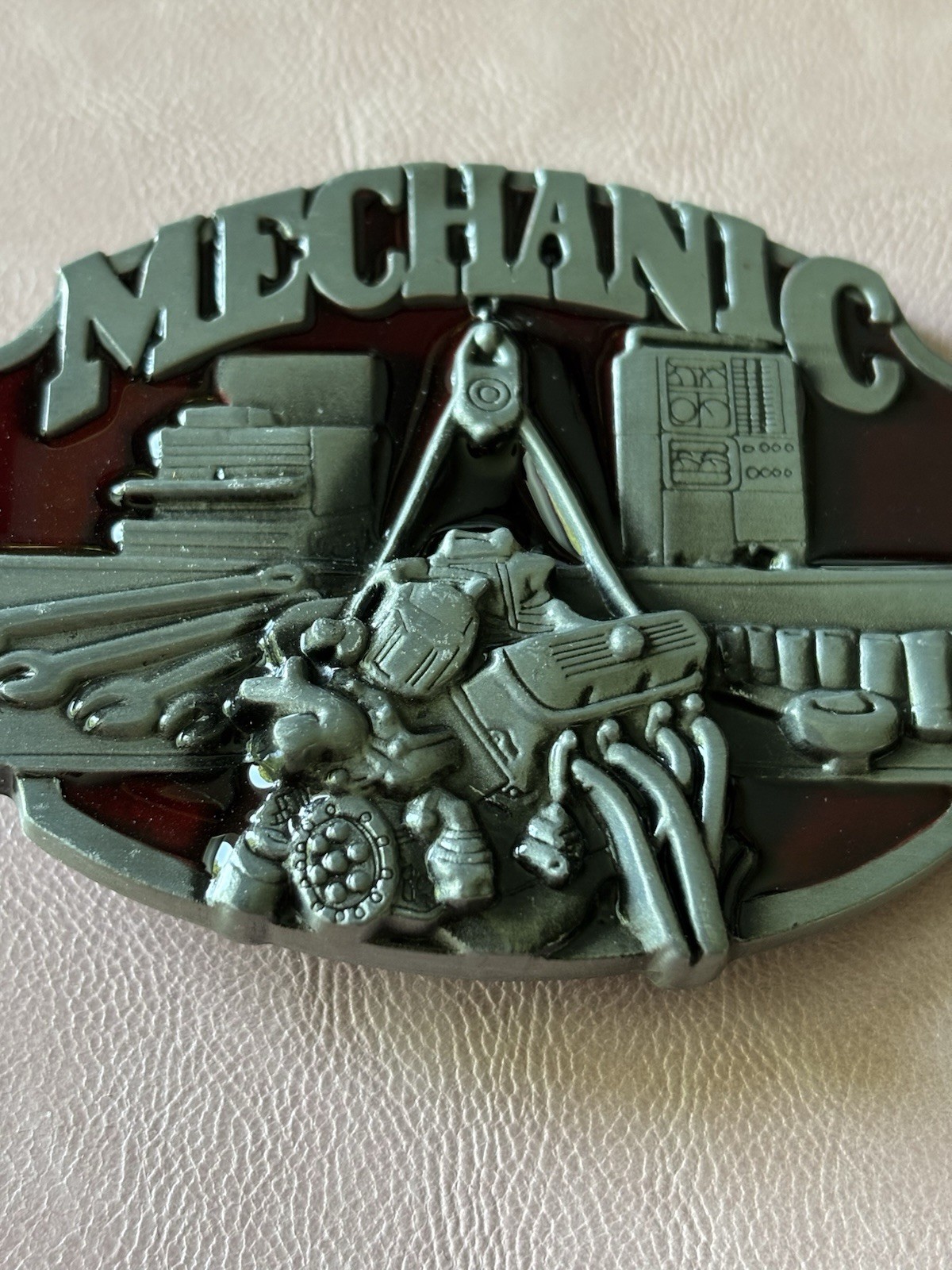 Mechanic Profession Belt Buckle Perfect Gift for Him and Her