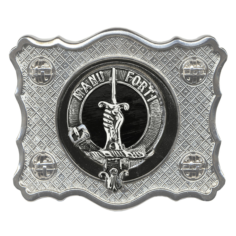 Art Pewter MacKay Clan Crest Belt Buckle Buckle-C64 Scottish