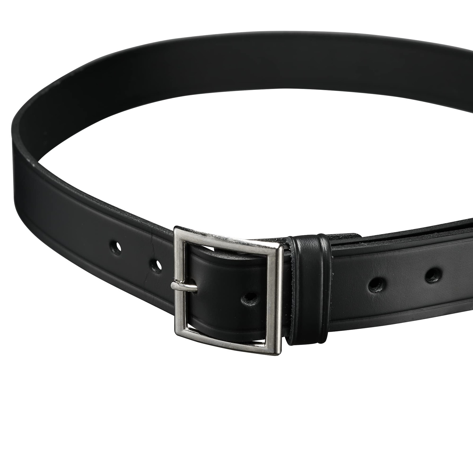 Perfect Fit 1.5 Inch Garrision Genuine Leather Belt American Made 32, Black