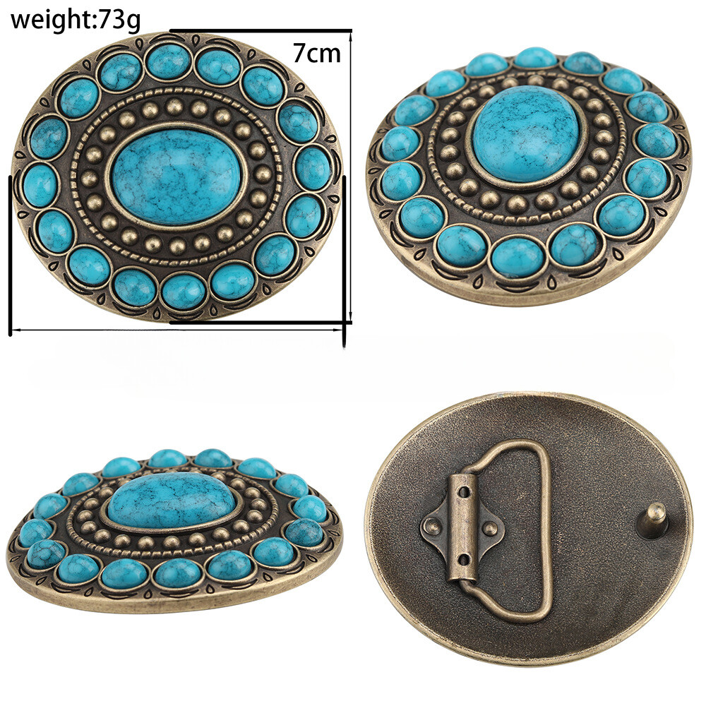 Women&rsquo;s belt buckle Western cowboy motorcycle riding belt buckle