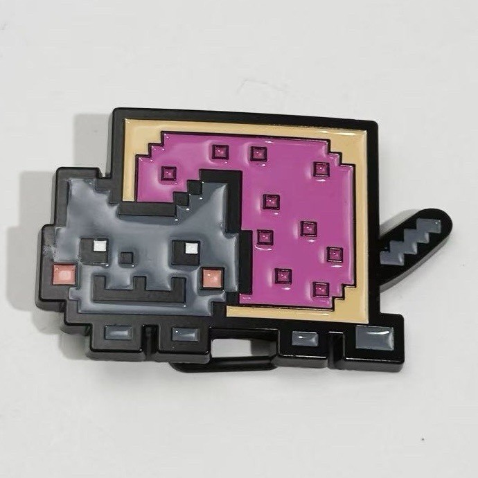 Nyan Cat Y2K Scene Kawaii Retro Internet Meme Belt Buckle