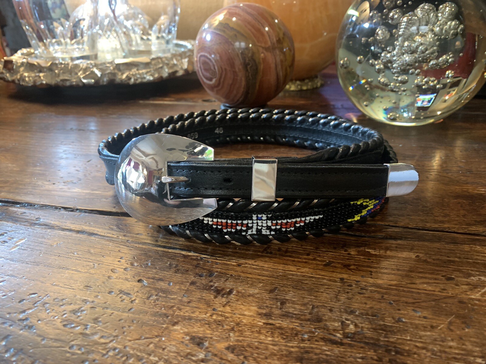 Very Navajo James Reid style Sterling Silver Belt Buckle 45-47-1.1/8”-.75”✅‼️