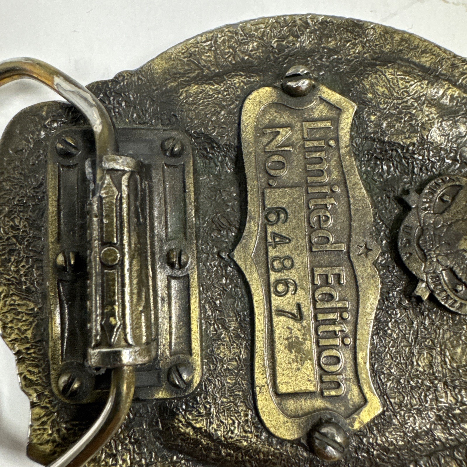 VTG Bicentennial Buckle Constitution Commemorative 1787-1987 200th Anniversary!!