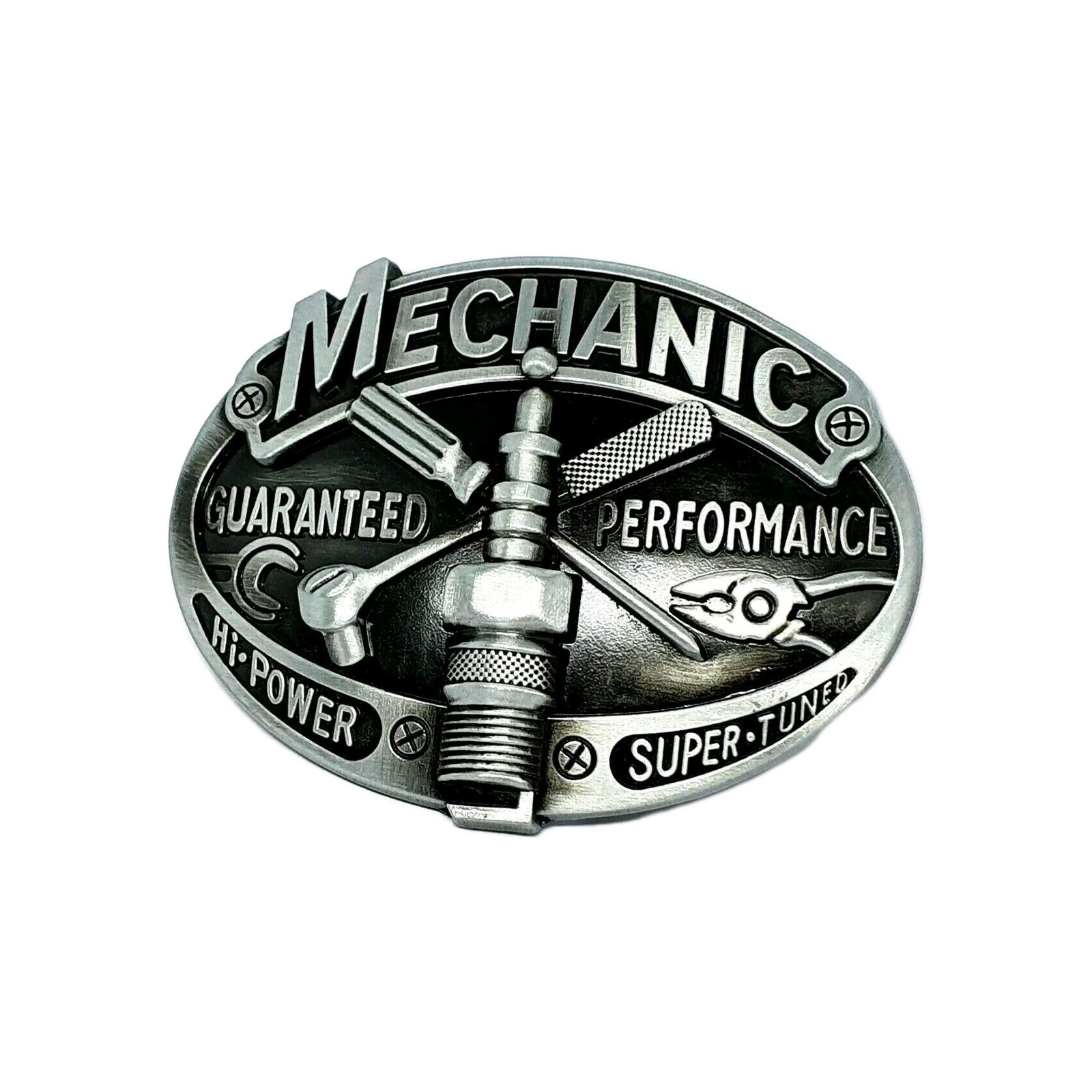 Mechanic Belt Buckle Biker Car Mechanic Wrench Spanner Grease Monkey Buckle Only