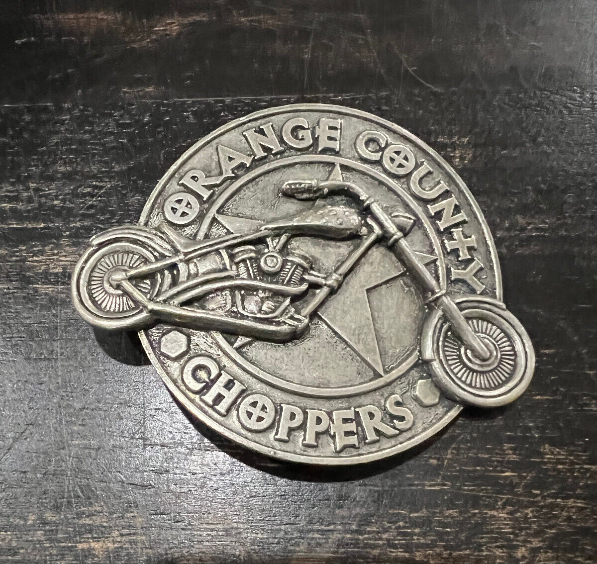 Orange County Choppers Belt Buckle – Vintage looking- Officially Lic- New