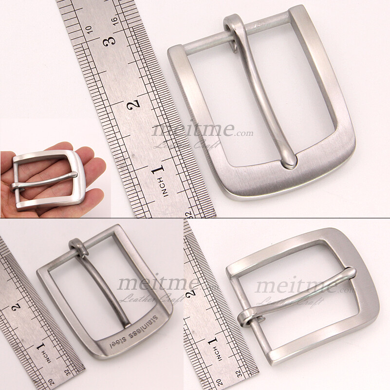 1.5 in Stainless Steel Belt Buckles Men&rsquo;s/Women&rsquo;s pin Belt Buckle – 2 style kit