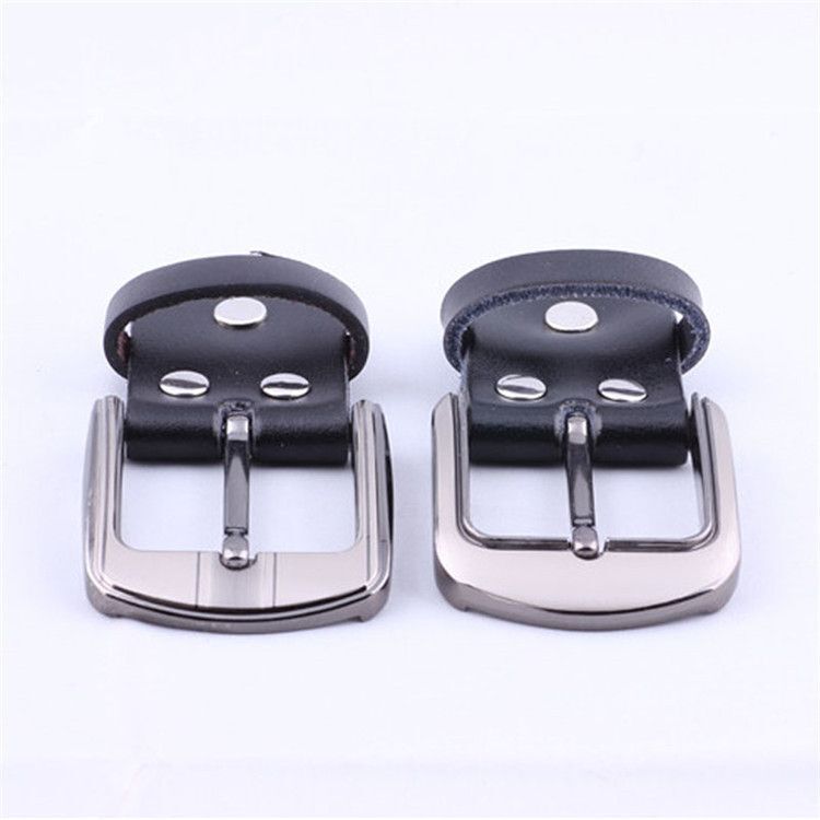 Metal Casual Belt Buckle – Unisex Adult Fashion Accessory Solid DIY Belt Strap