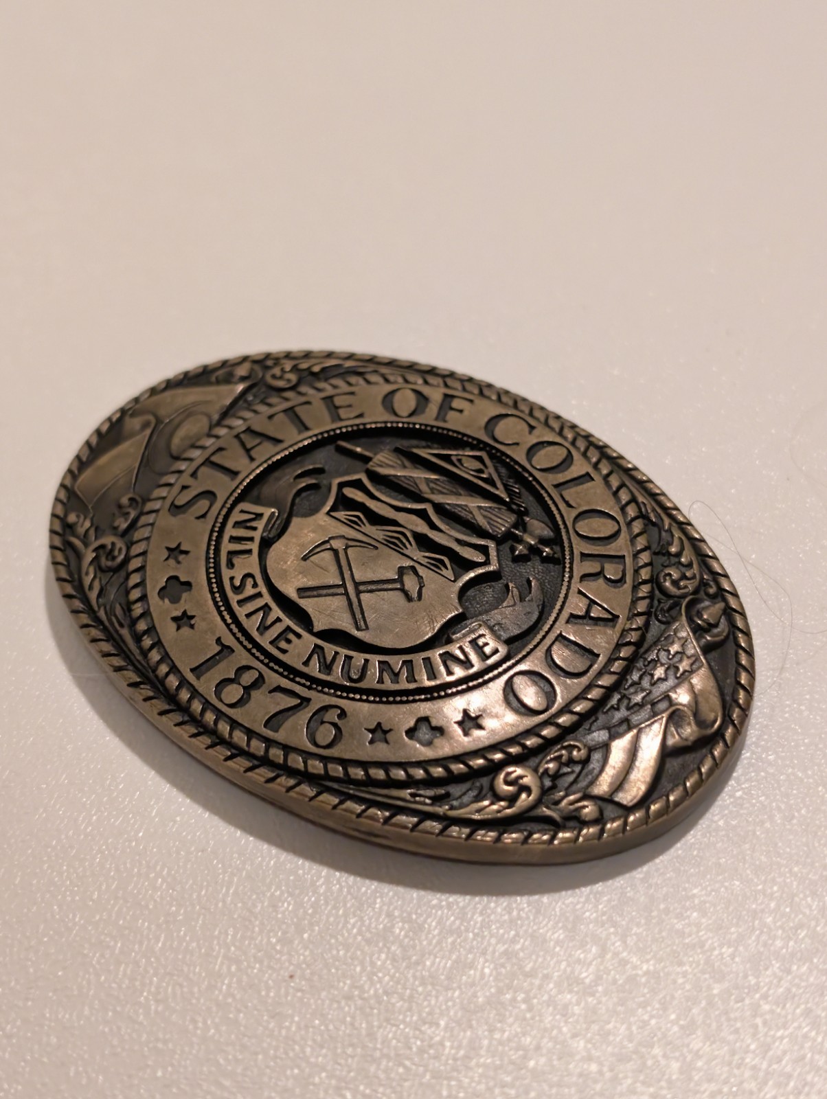 TONY LAMA GREAT STATE SEAL OF THE STATE OF COLORADO REGULAR EDITION