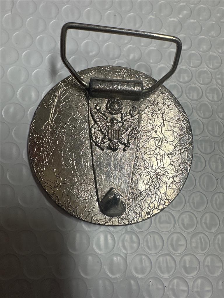 Vintage United States Of American Dollar Coin Belt Buckle