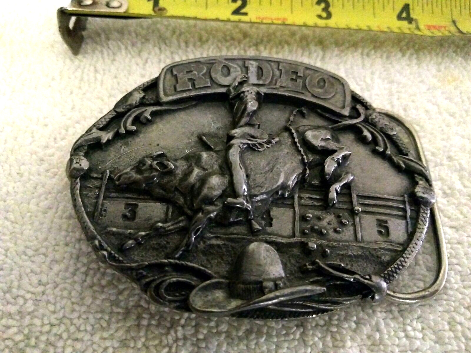 Vintage RODEO Siskiyou Buckle Co. Inc Williams Oregon L-30