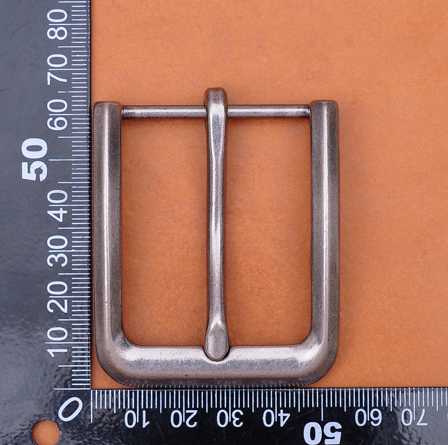 4cm Alloy Men Pin Waist Leather Single Belt Buckle Head Prong Clips Replacement