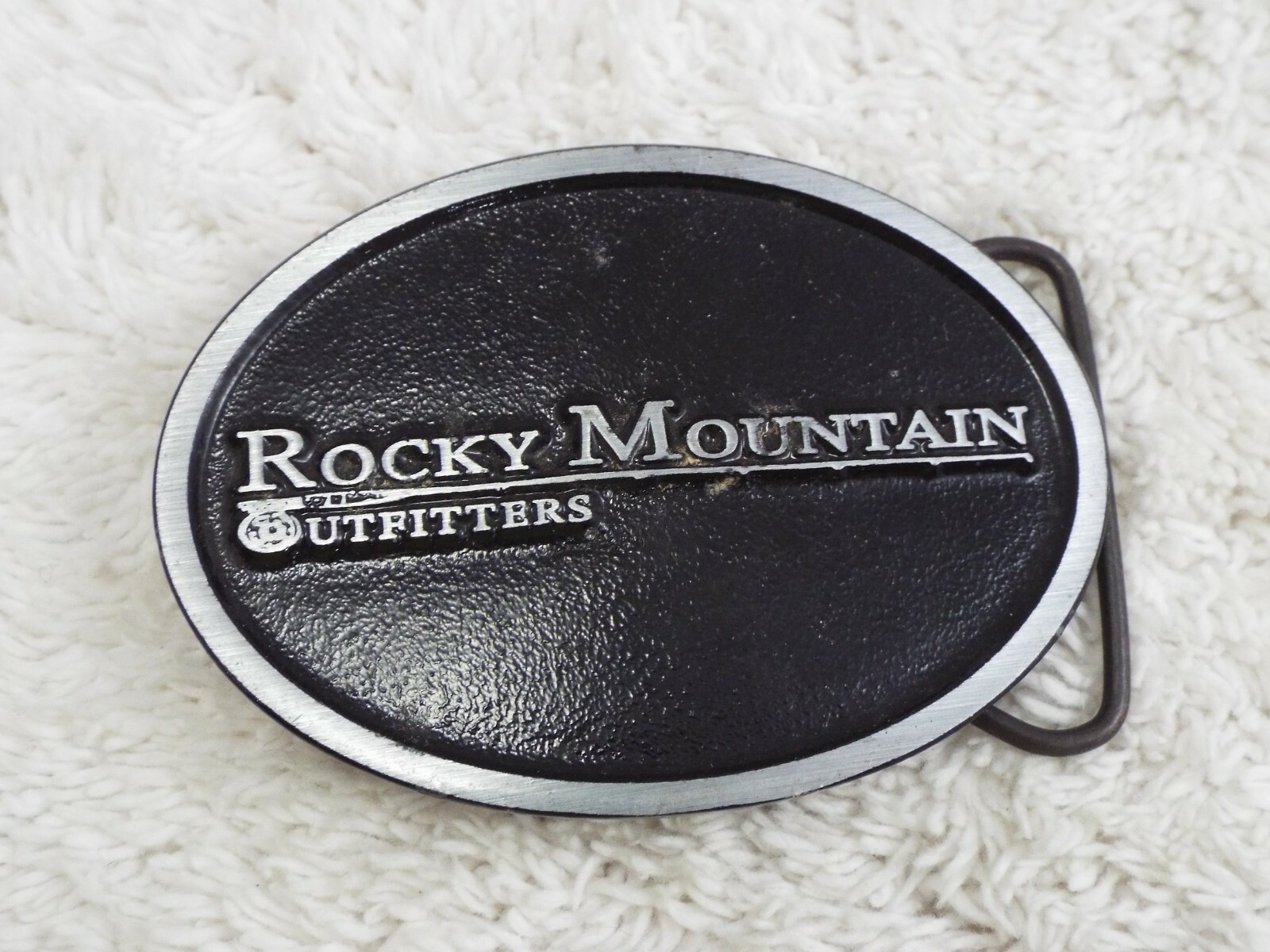 Black Rocky Mountain Outfitters Dynabuckle Provo Utah Belt Buckle (D55)