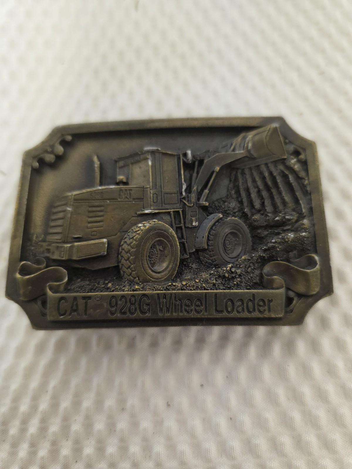 CAT 928G Wheel Loader Belt Buckle #303 Caterpillar Equipment 1996 Broken Swivel