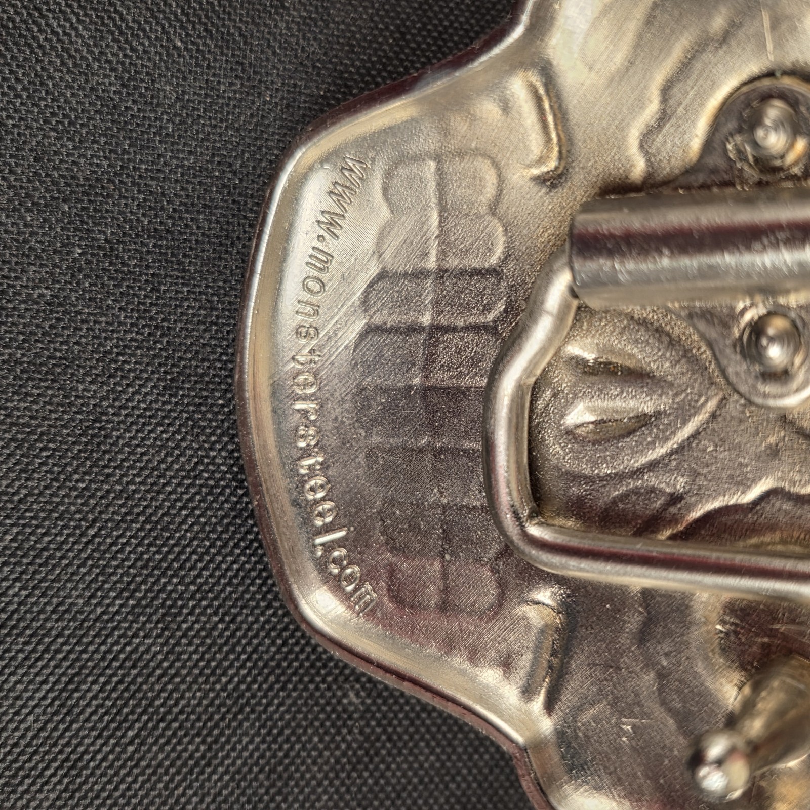 Monster Steel Pink Sugar Skull Belt Buckle Day of the Dead Calavera Metal