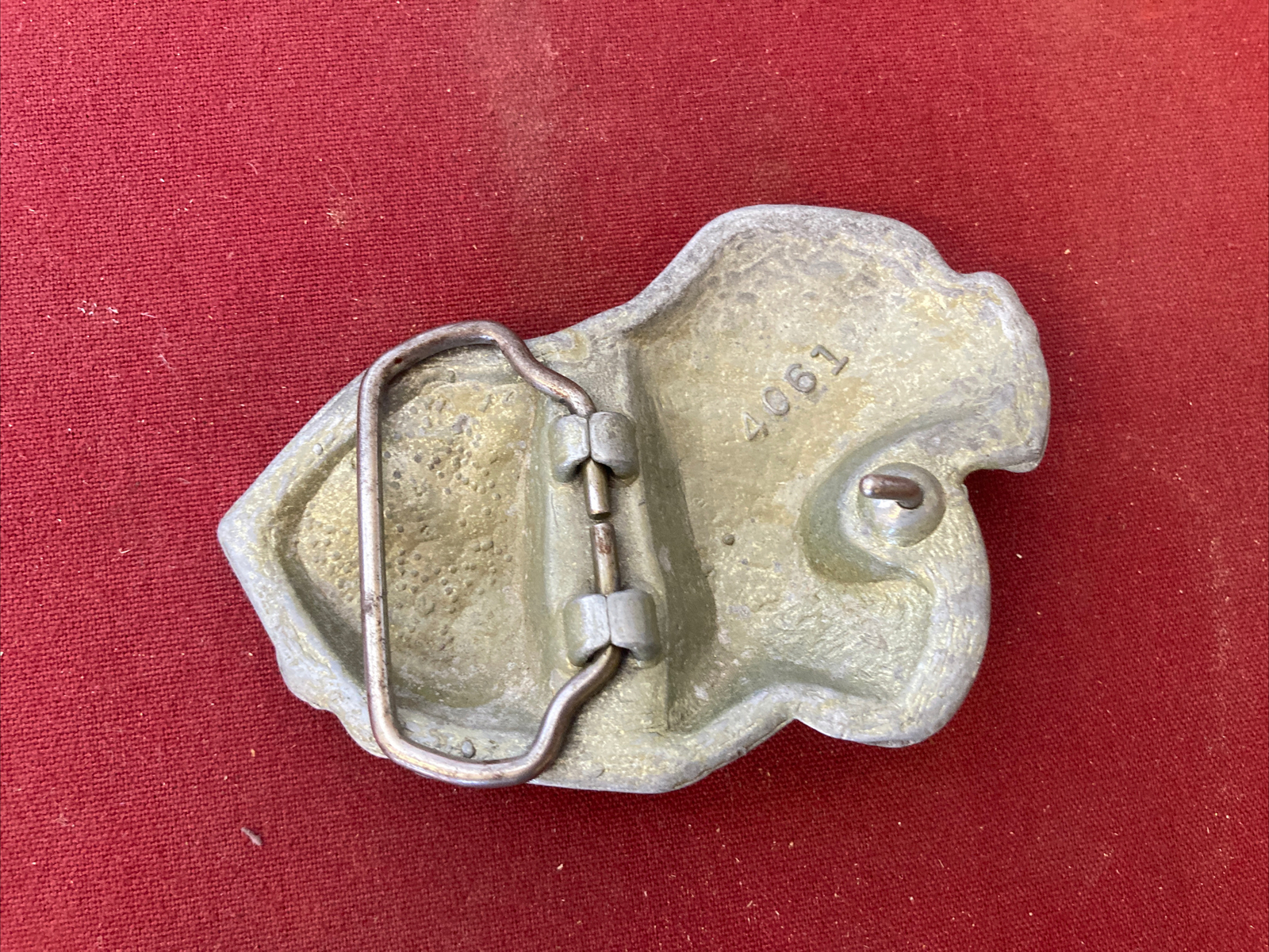 Vintage Corvette Belt Buckle