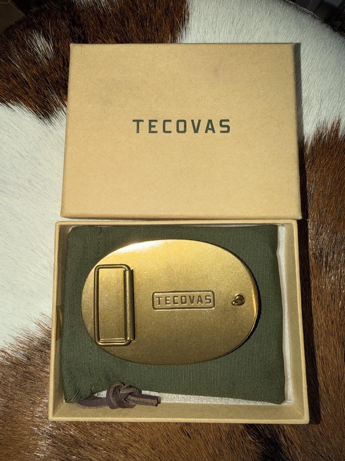 Tecovas Bucking Bronco Belt Buckle