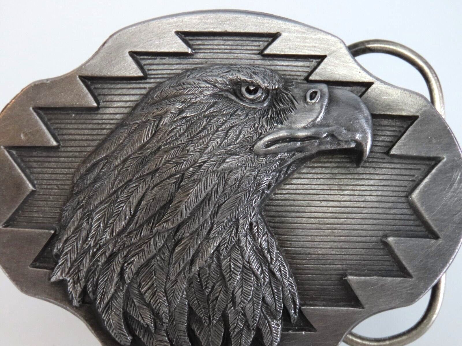 1990 Arroyo Grande #AG44 Eagle Head Belt Buckle USA