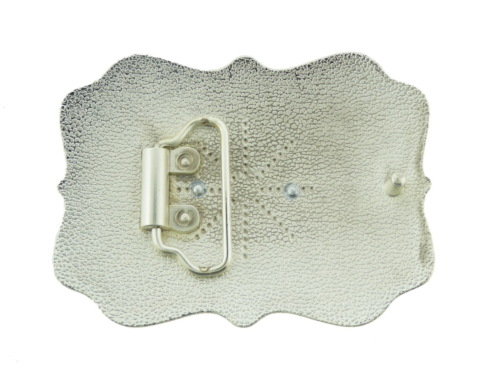 Rodeo Belt Buckle Gold Silver Metal Square Cowgirl Men Women Vintage Texas State