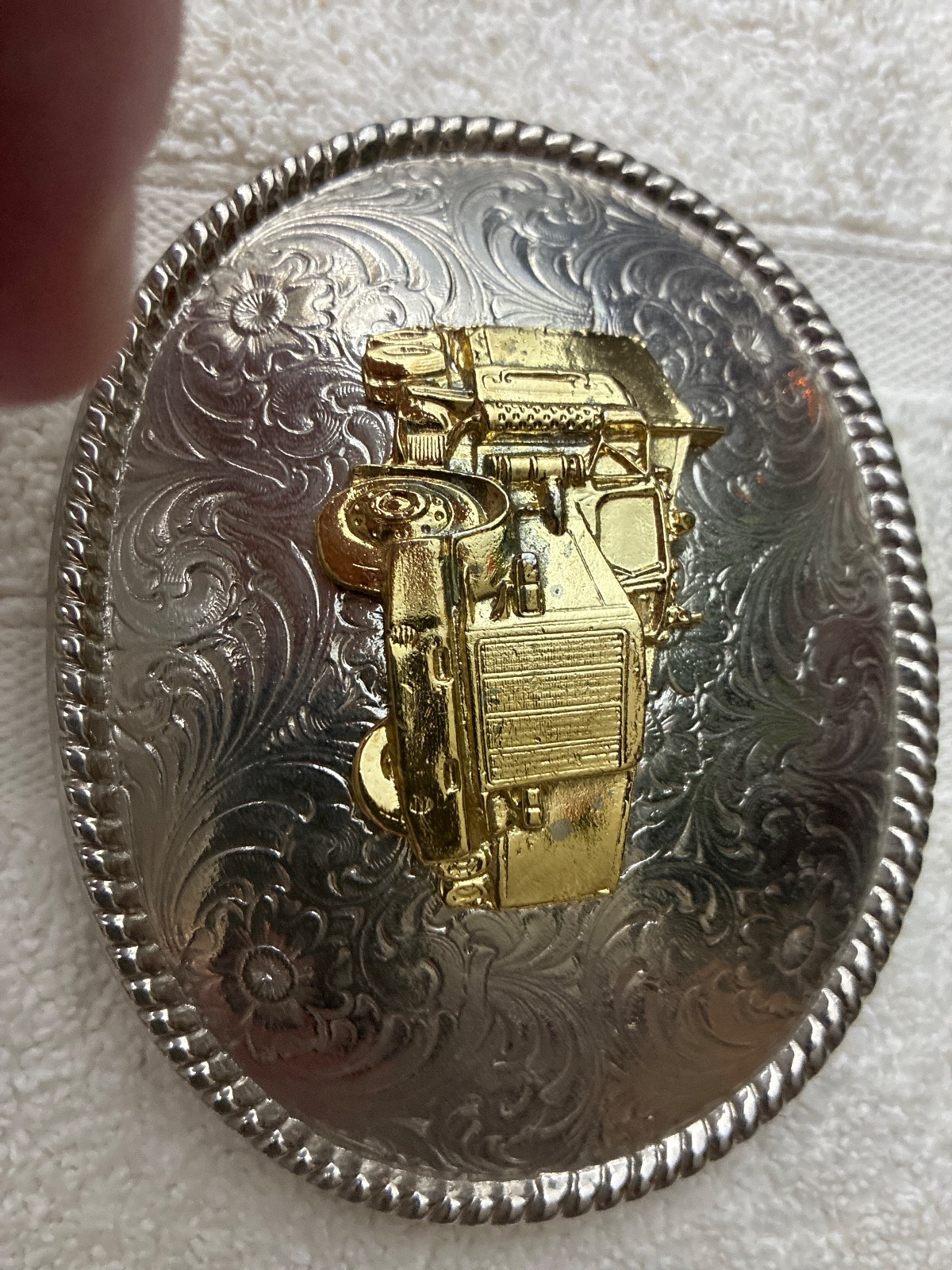 Big Rig Truck Belt Buckle Trucking Trucker Cowboy Rodeo hebilla del cinturón New