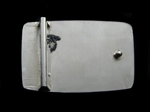 SA13138 REALLY NICE **CRYSTAL INSERTS** FASHION CLOTHING SILVERTONE BELT BUCKLE