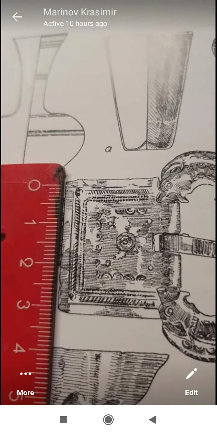 Handmade Roman Gothic belt buckle