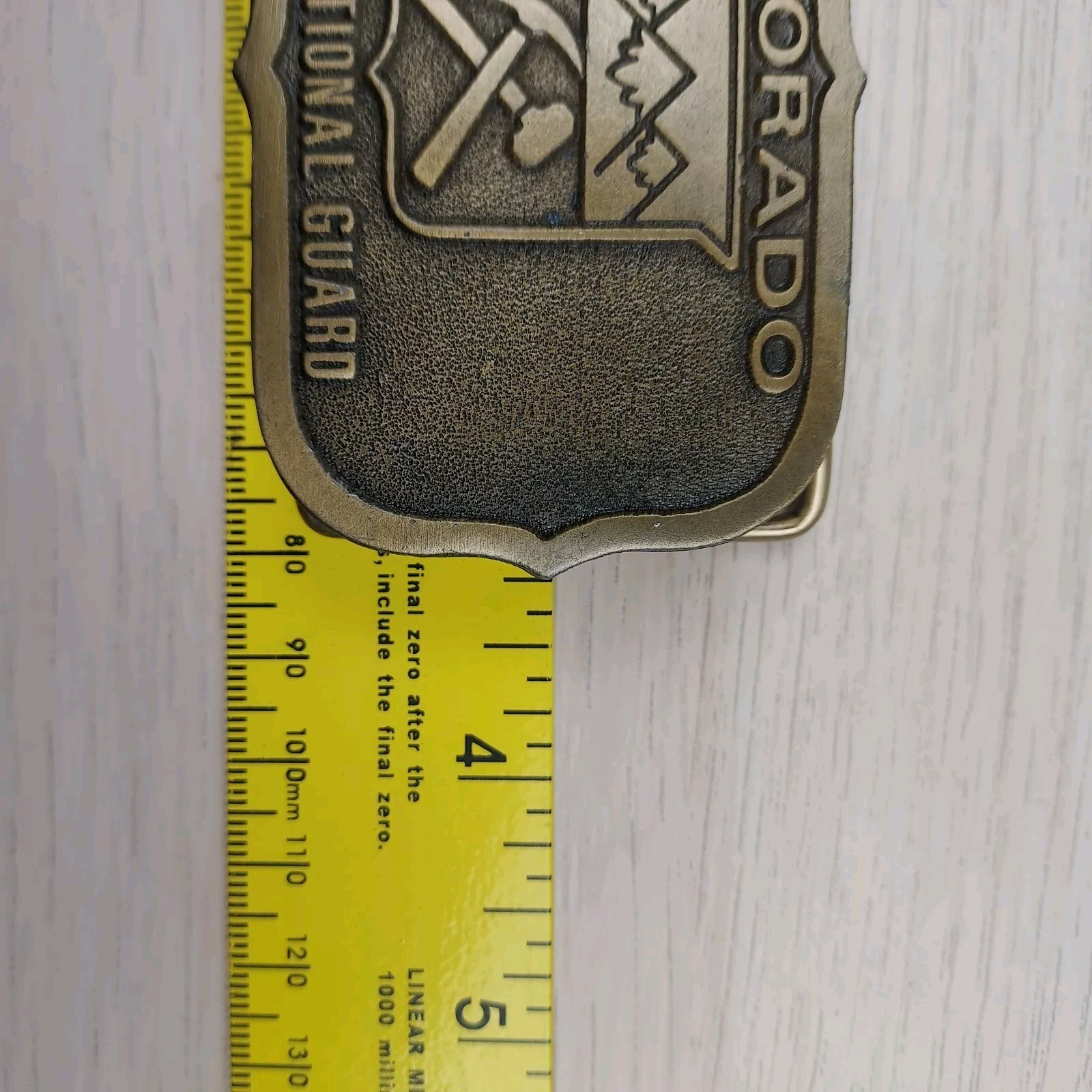 Colorado Army National Guard Belt Buckle