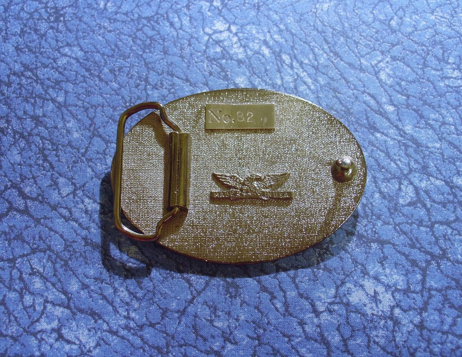 US Borax 20 Twenty Mule Team 1987 Supply Warehouse Mining Belt Buckle