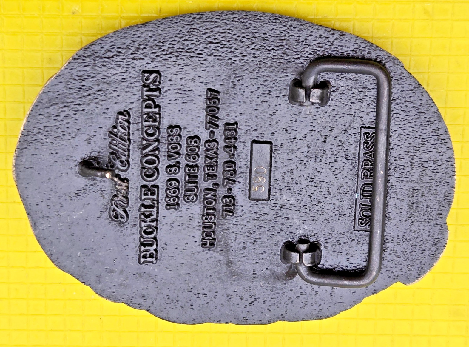 Fire Fighters to Rescue and Protect Belt Buckle ~ Made in USA