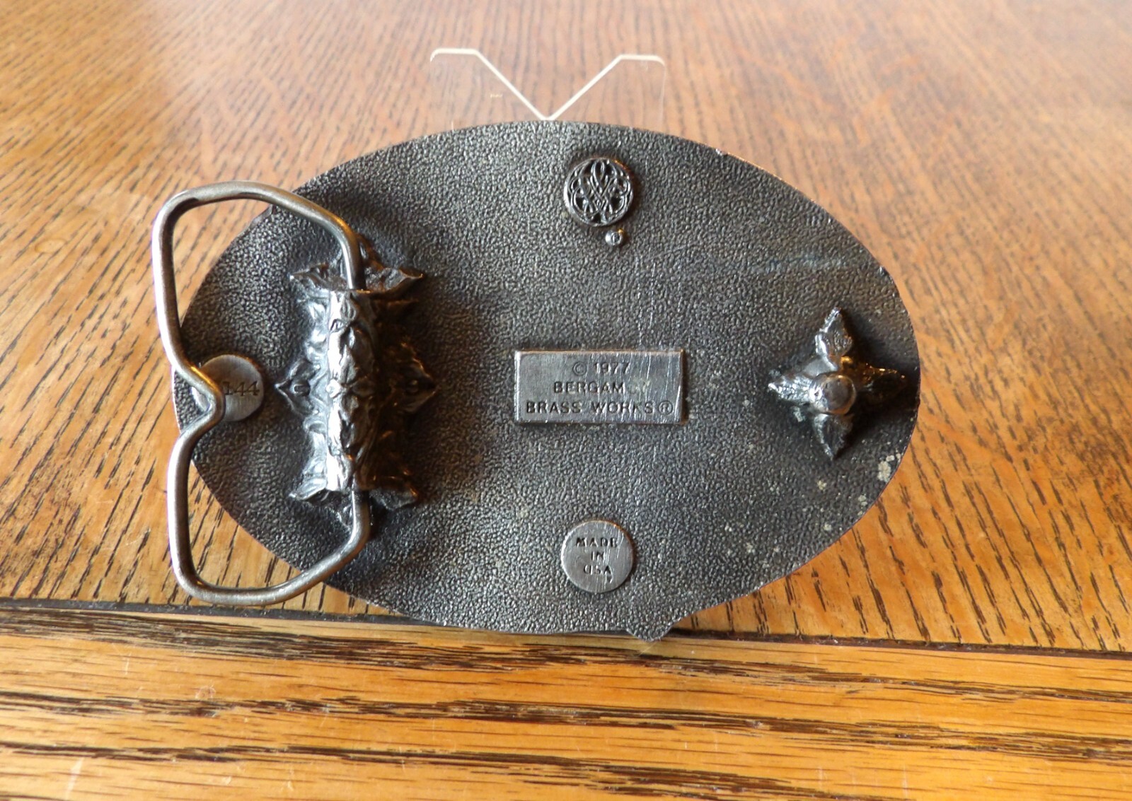 Vintage 1977 Bergamot Fishing Buckle X-144