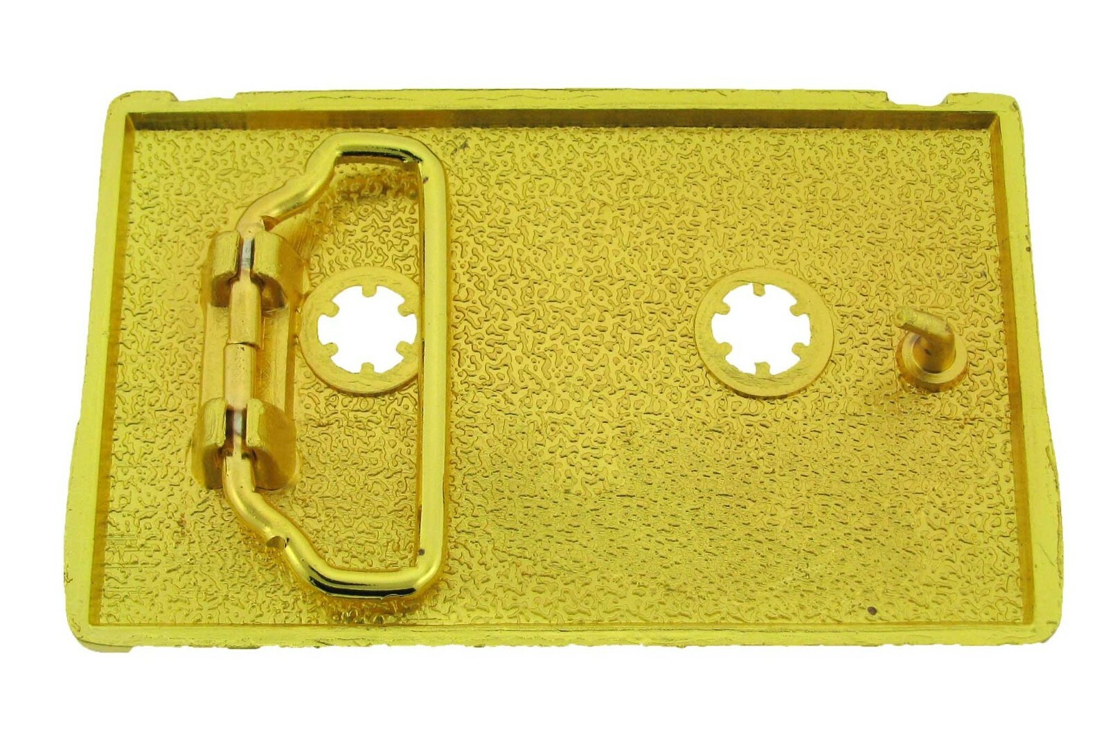 Cassette Belt Bucke Music Old School Style Gold Metal Retro Hip Hop Rock n Roll