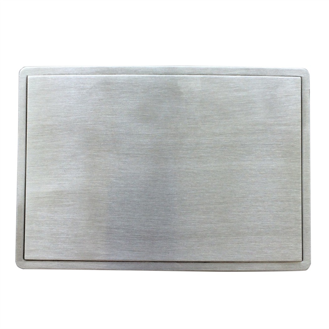 Antique Silver Rectangle Blank Belt Buckle For Engraving Drawing Also US Stock