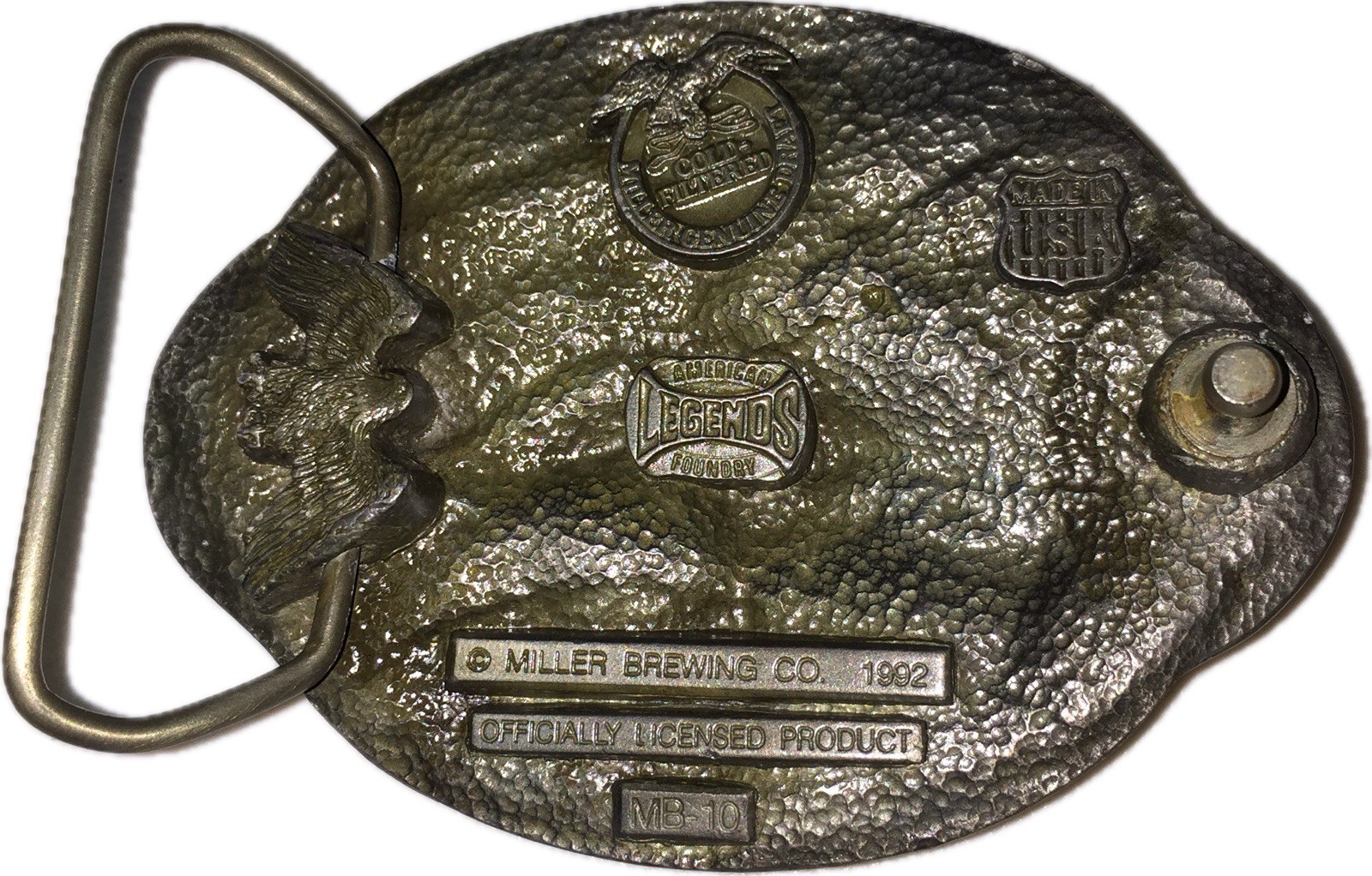 American LEGENDS Foundry Miller Racing Team 1992 Miller Brewing Co. Buckle MB-10