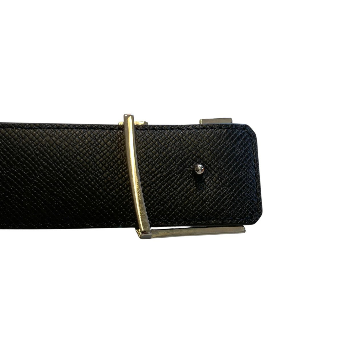 LOUIS VUITTON LOUIS VUITTON Belt M0157 Gray Size: 85 34