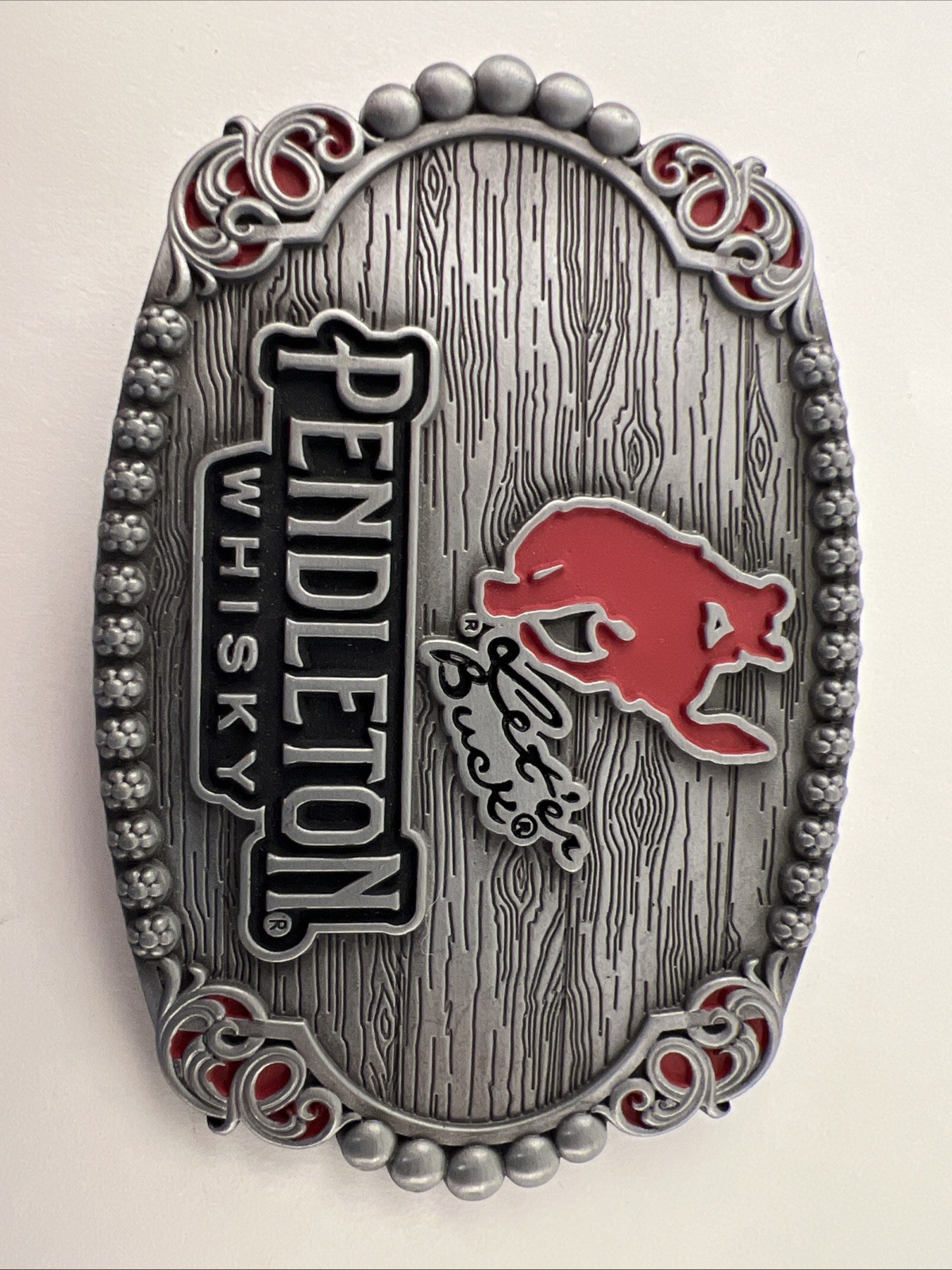 2023 Pendleton Whisky Belt Buckle Let&rsquo;er Buck Limited Ed.