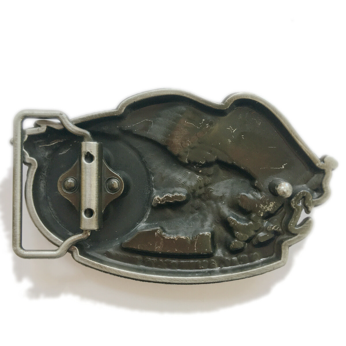 The United States Army Belt Buckle American Soldiers Military Cowboy (ARM-04)