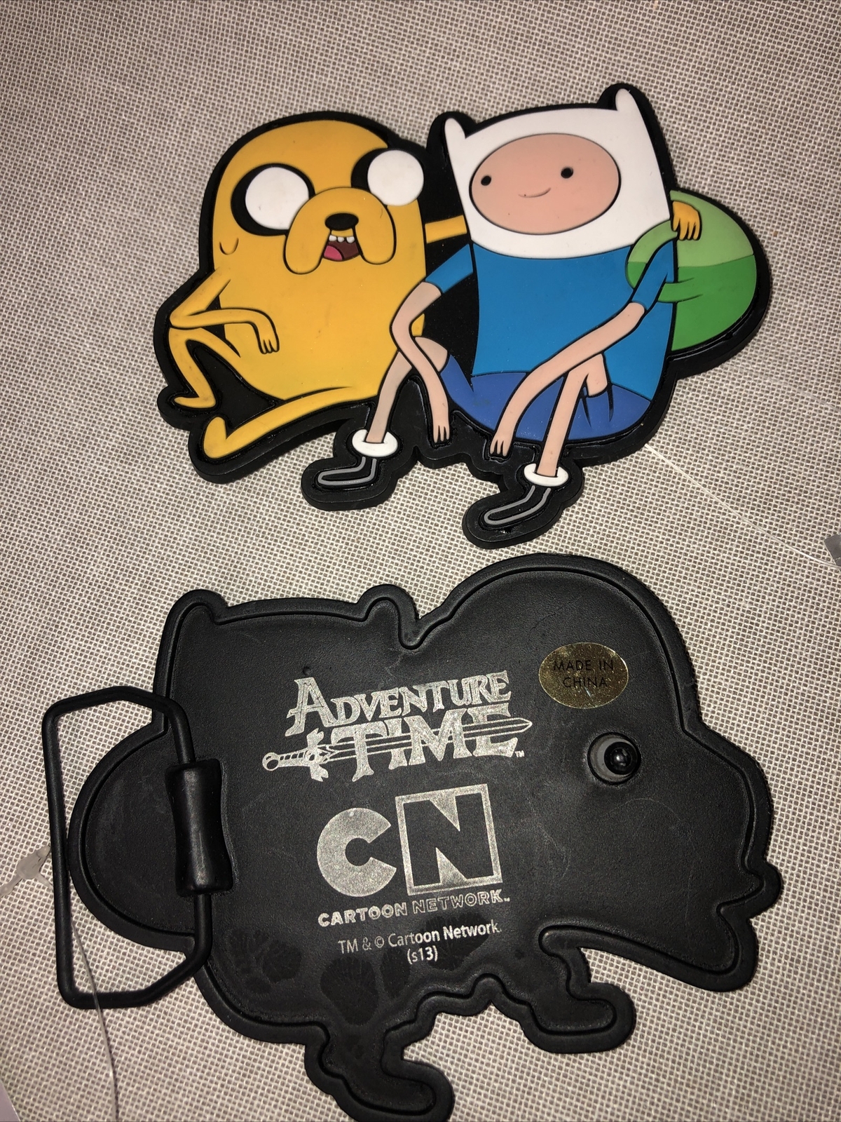 3 Set Adventure Time Finn & Jack Cartoon Network Official Legendary Belt Buckle