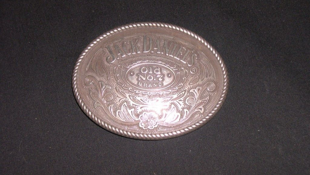 Vintage Jack Daniels Old NO. 7 Brand Whiskey 2005 #5008JD Belt Buckle