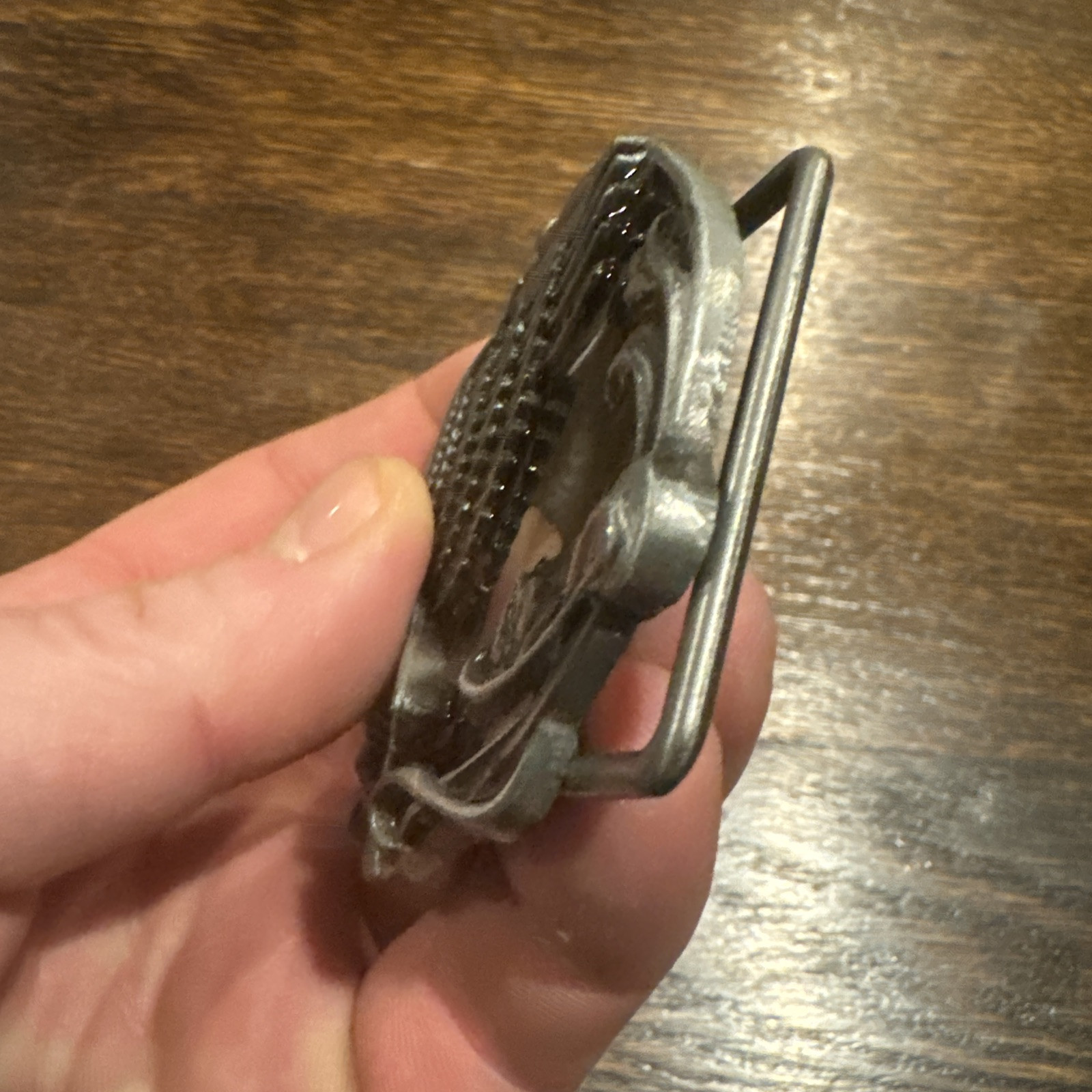Motorcycle Belt Buckle Bald Eagle American Yellowstone Metal Collector Rodeo