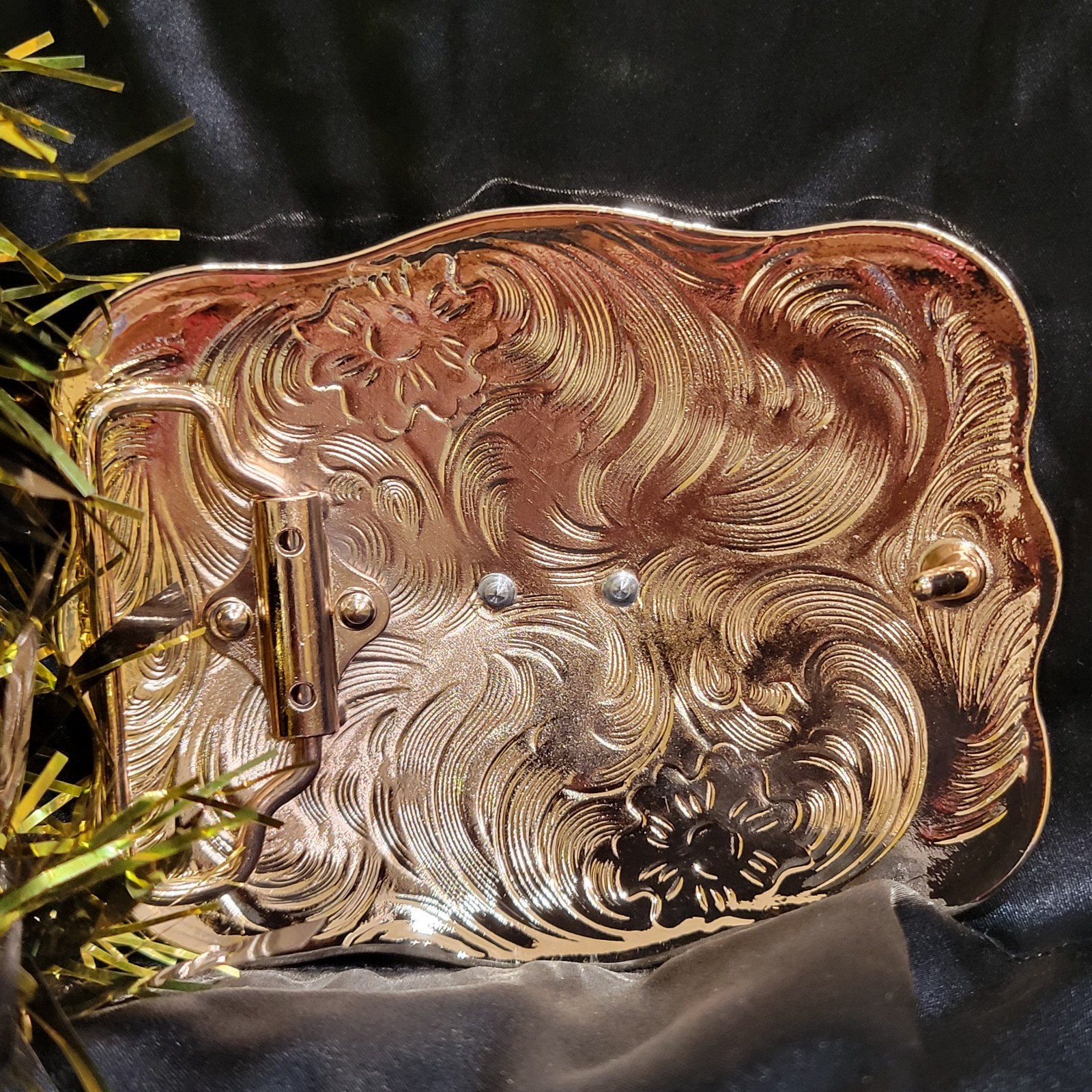 Saint jude San Judas Western belt Buckle Rose Gold Silver Heavy Zinc Alloy